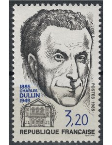 FRANCIA 1985 Charles Dullin MNH**