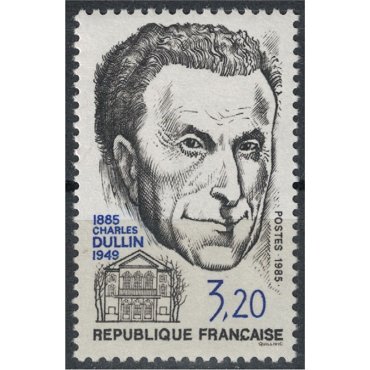 FRANCE 1985 Charles Dullin MNH**