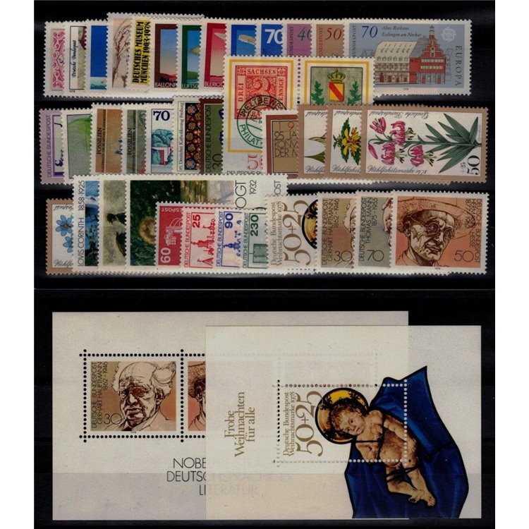 GERMANIA BRD 1978 Annata Completa 38v + 2 BF MNH**