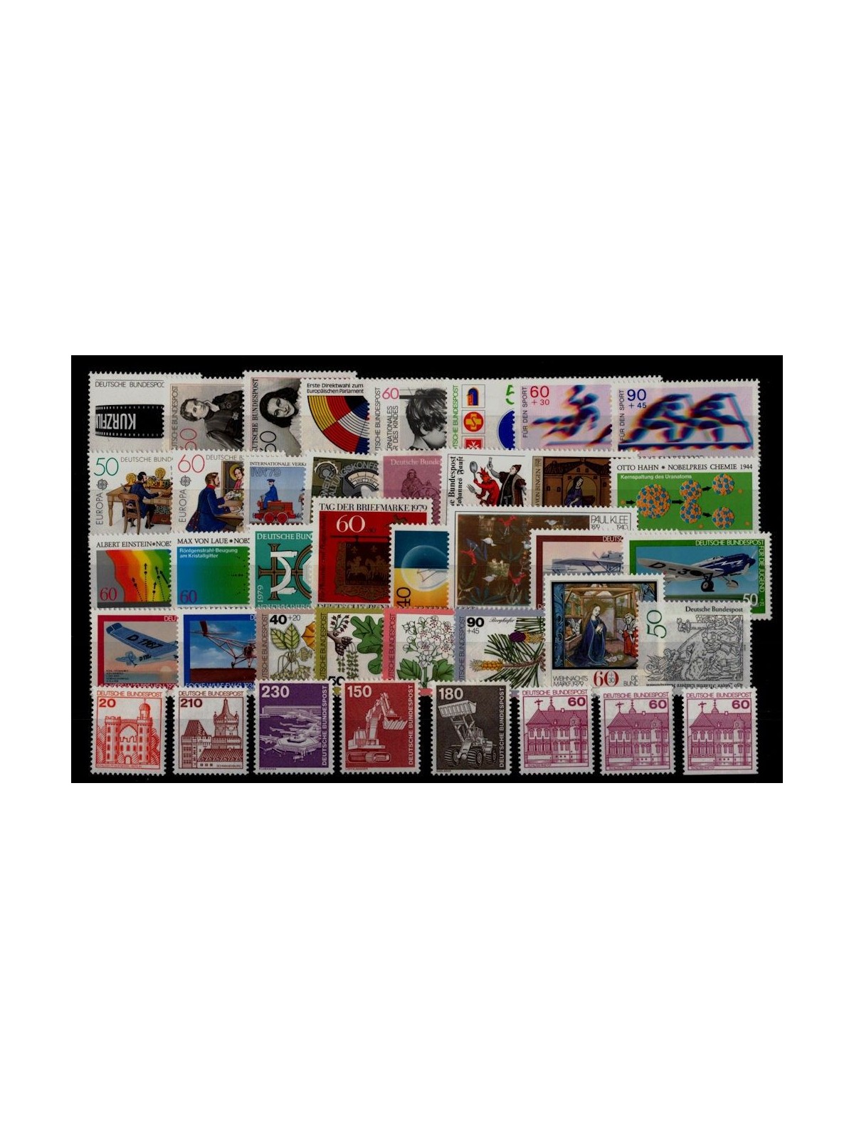GERMANY BRD 1979 Complete Vintage 40v MNH**