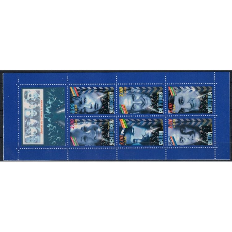 FRANCIA 1998 Attori francesi LB MNH**