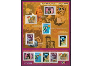 FRANCIA 2001 Il XX secolo (Le Comunicazioni) BF MNH**