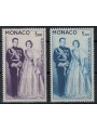 MONACO 1960-61 Portrait of the Princes, airmail 2v MNH**