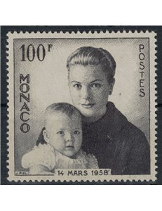 MONACO 1958 Principe Alberto MNH**