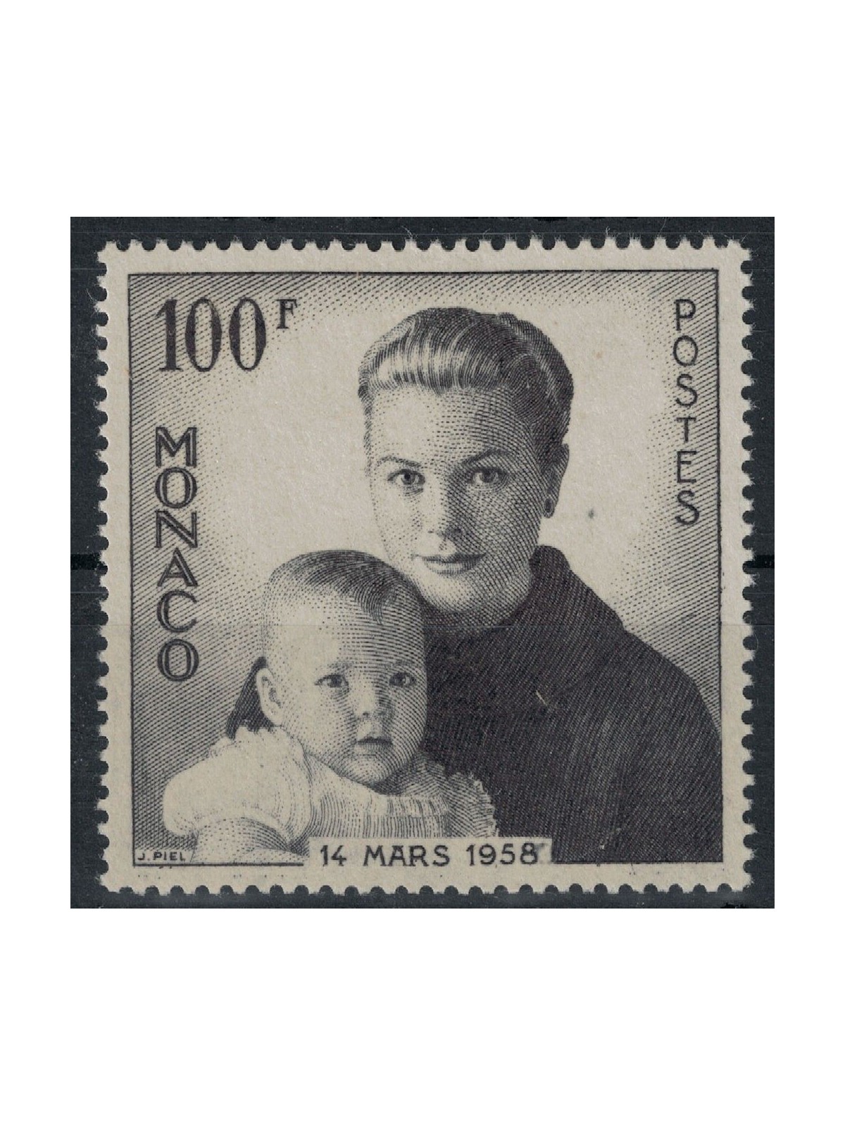MONACO 1958 Prince Albert MNH**