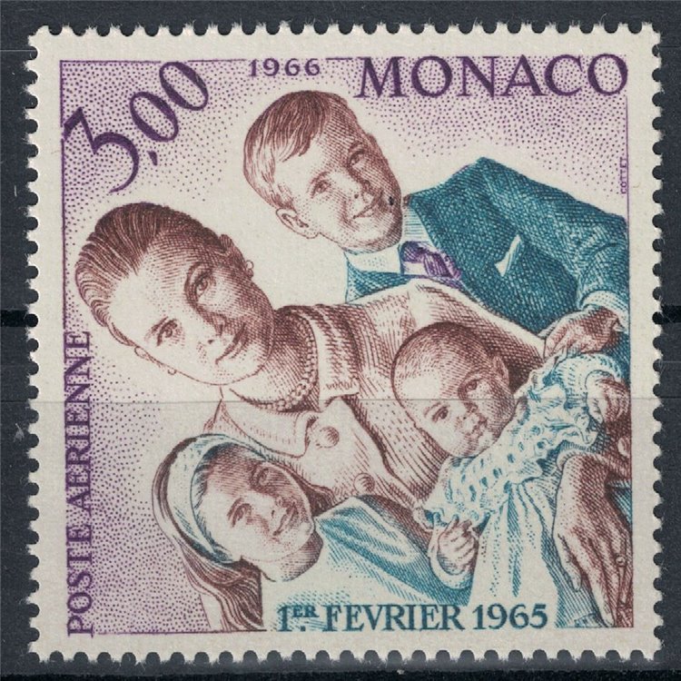 MONACO 1966 Birthday of Princess Stephanie MNH**