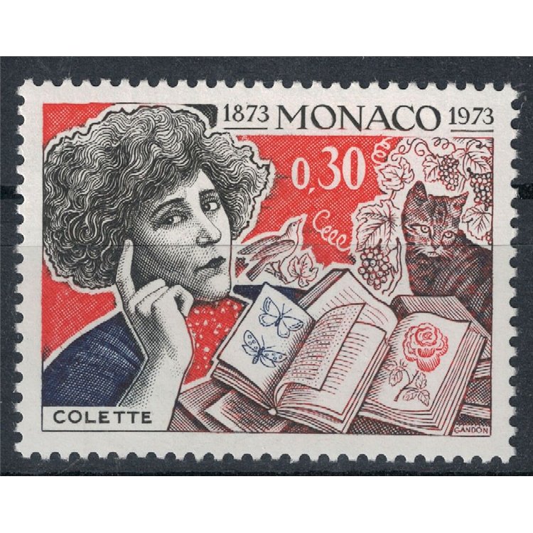 MONACO 1973 Sidonie-Gabrielle Colette MNH**