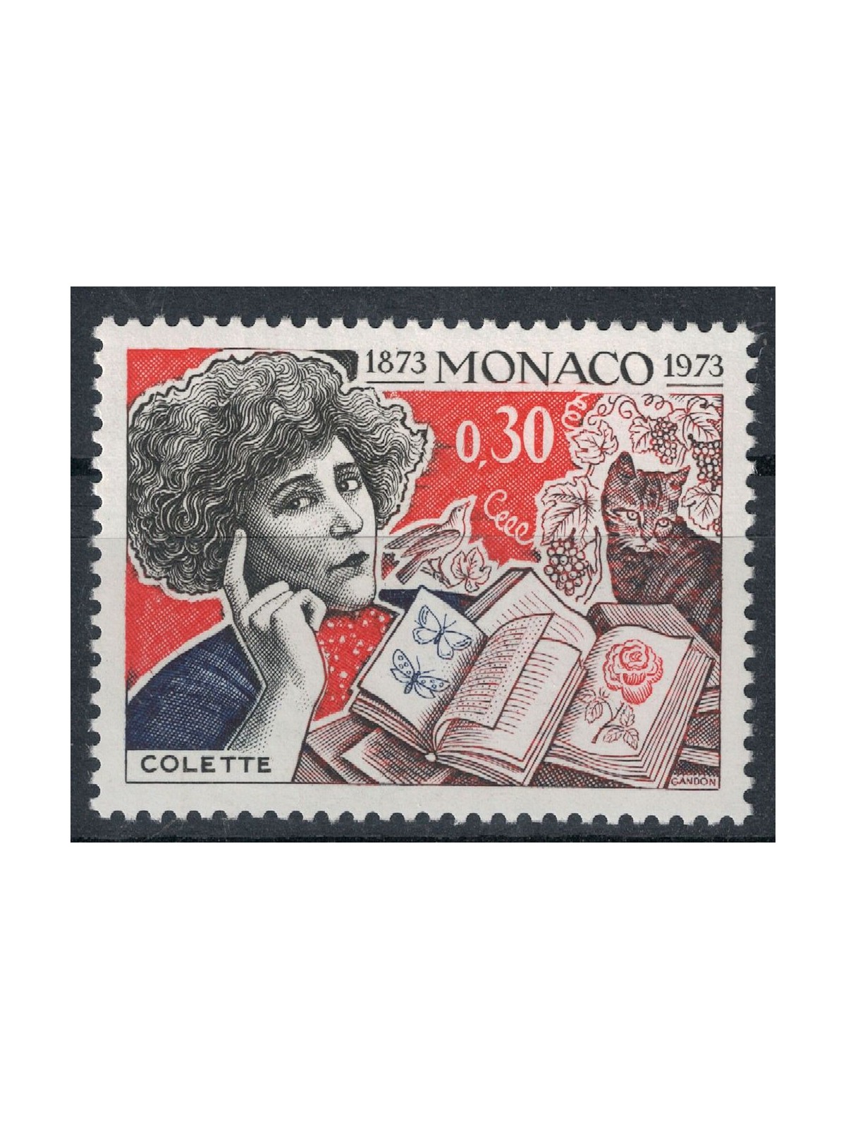 MONACO 1973 Sidonie-Gabrielle Colette MNH**
