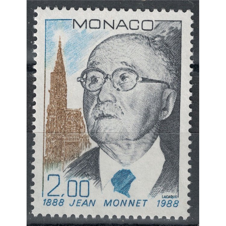 MONACO 1988 Jean Monnet MNH**