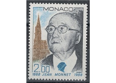 MONACO 1988 Jean Monnet MNH**