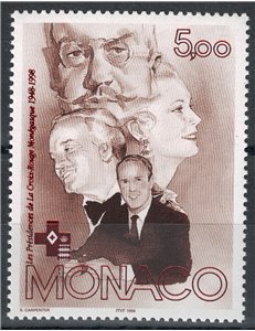 MONACO 1998 Croce Rossa Monegasca MNH**