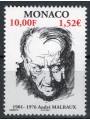 MONACO 2001 André Malraux MNH**