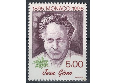 MONACO 1995 Jean Giono MNH**
