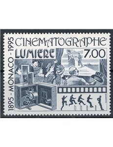 MONACO 1995 Centenary of Cinema MNH**