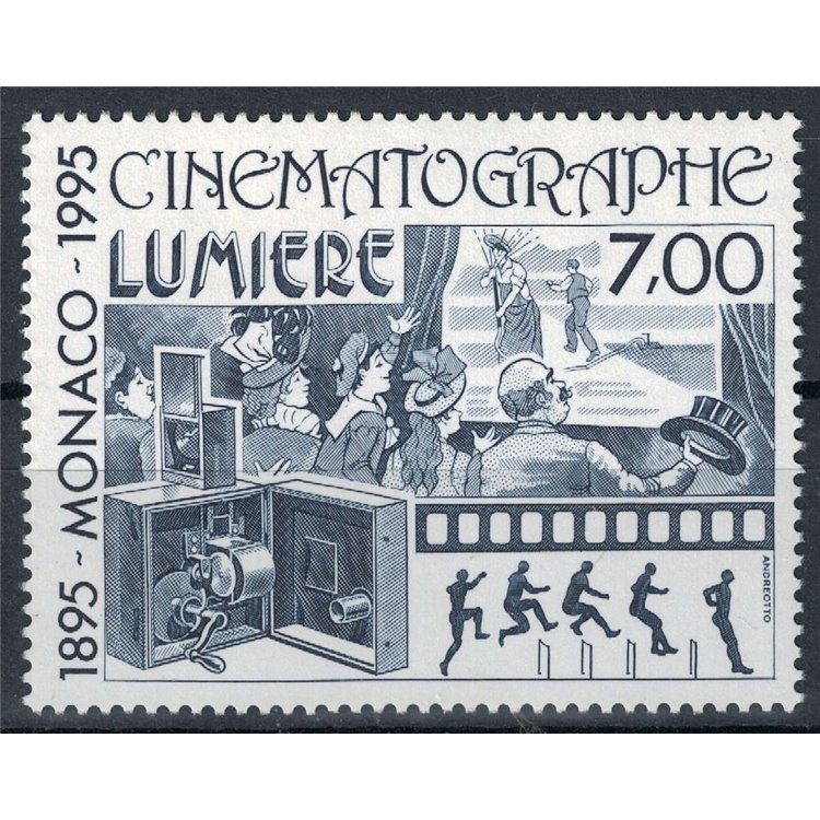 MONACO 1995 Centenary of Cinema MNH**