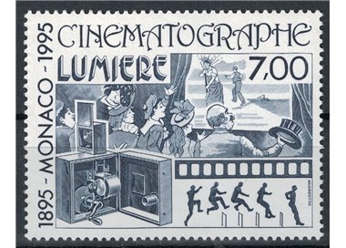 MONACO 1995 Centenario del Cinema MNH**