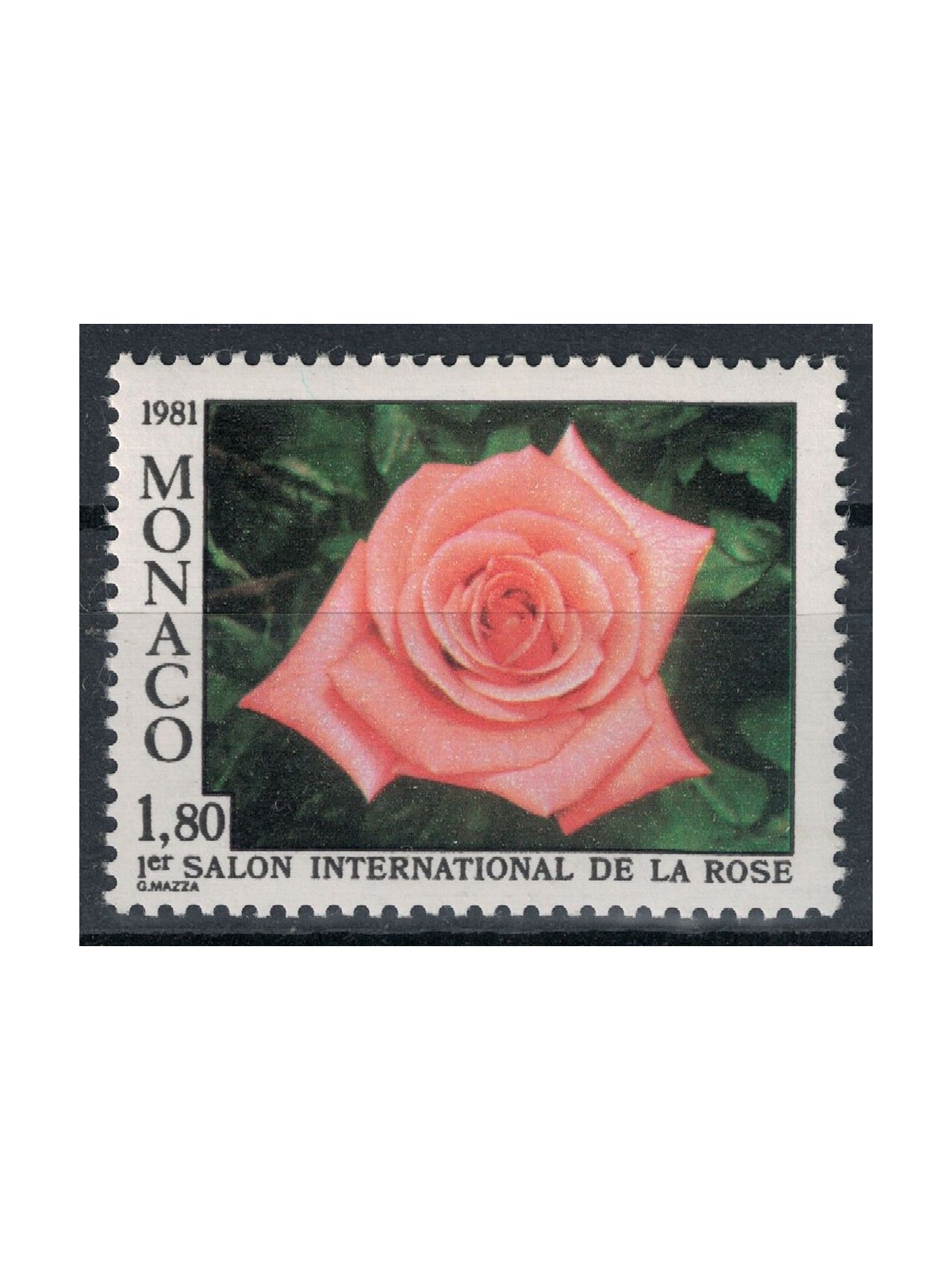 MONACO 1981 Salone della rosa MNH**