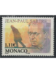 MONACO 2004 Jean Paul Sartre MNH**