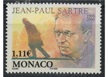 MONACO 2004 Jean Paul Sartre MNH**
