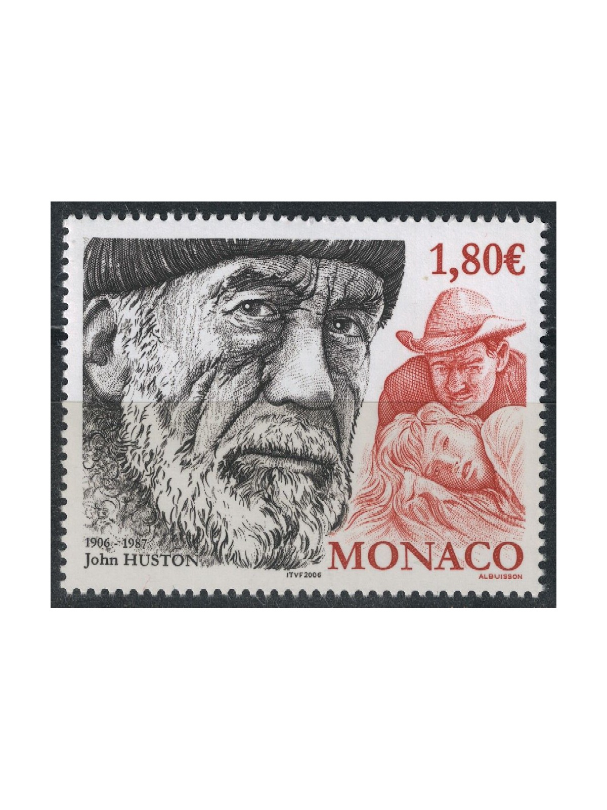 MONACO 2006 John Huston MNH**