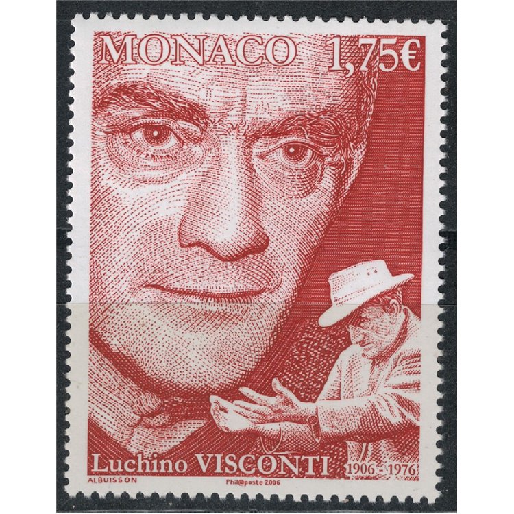 MONACO 2006 Luchino Visconti MNH**