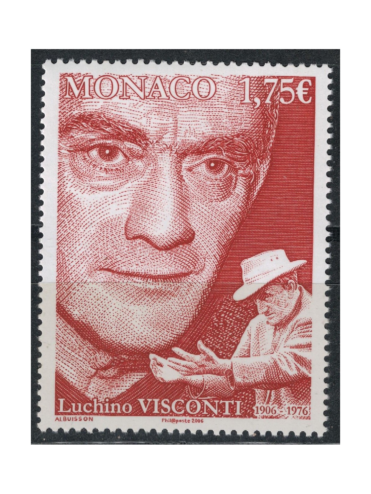 MONACO 2006 Luchino Visconti MNH**