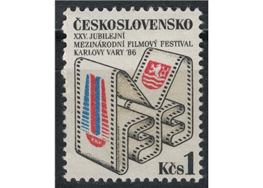 CECOSLOVACCHIA 1986 Festival cinematografico MNH**