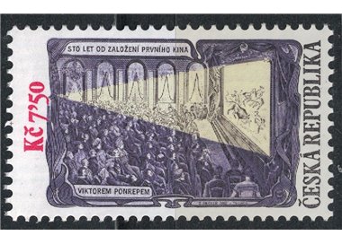 REPUBBLICA CECA 2007 Centenario sala cinematografica MNH**