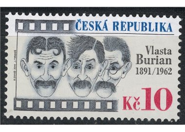 REPUBBLICA CECA 2011 Vlasta Burian MNH**