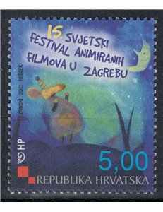 CROAZIA 2002 Festival del film d'animazione MNH**