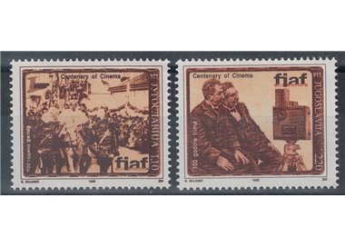 YUGOSLAVIA 1995 Centenary of Cinema 2v MNH**