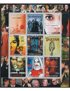 KYRGYZSTAN 2000 Film Oscars 9v MNH**
