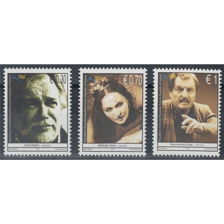 KOSOVO 2010 Cinema Kosovaro 3v MNH**