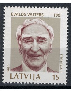 LETTONIA 1994 Evalds Valters MNH**