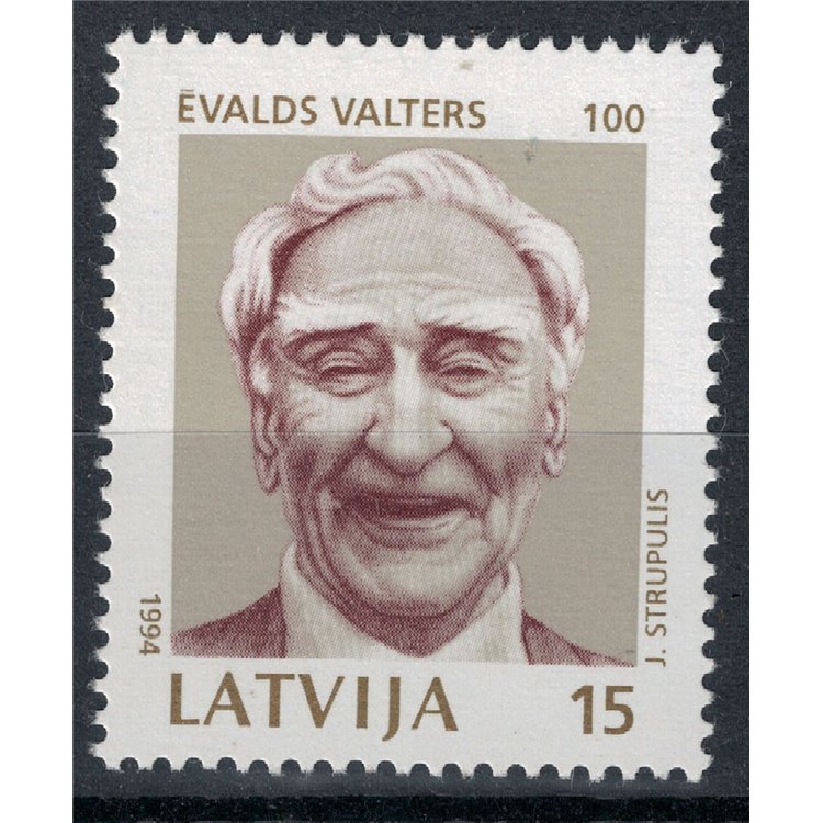 LETTONIA 1994 Evalds Valters MNH**