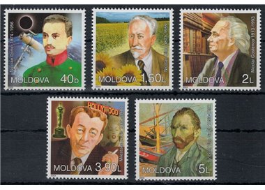 MOLDAVIA 2003 Personaggi famosi 5v MNH**