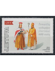 LITHUANIA 2017 Diocese of Samogitia MNH**