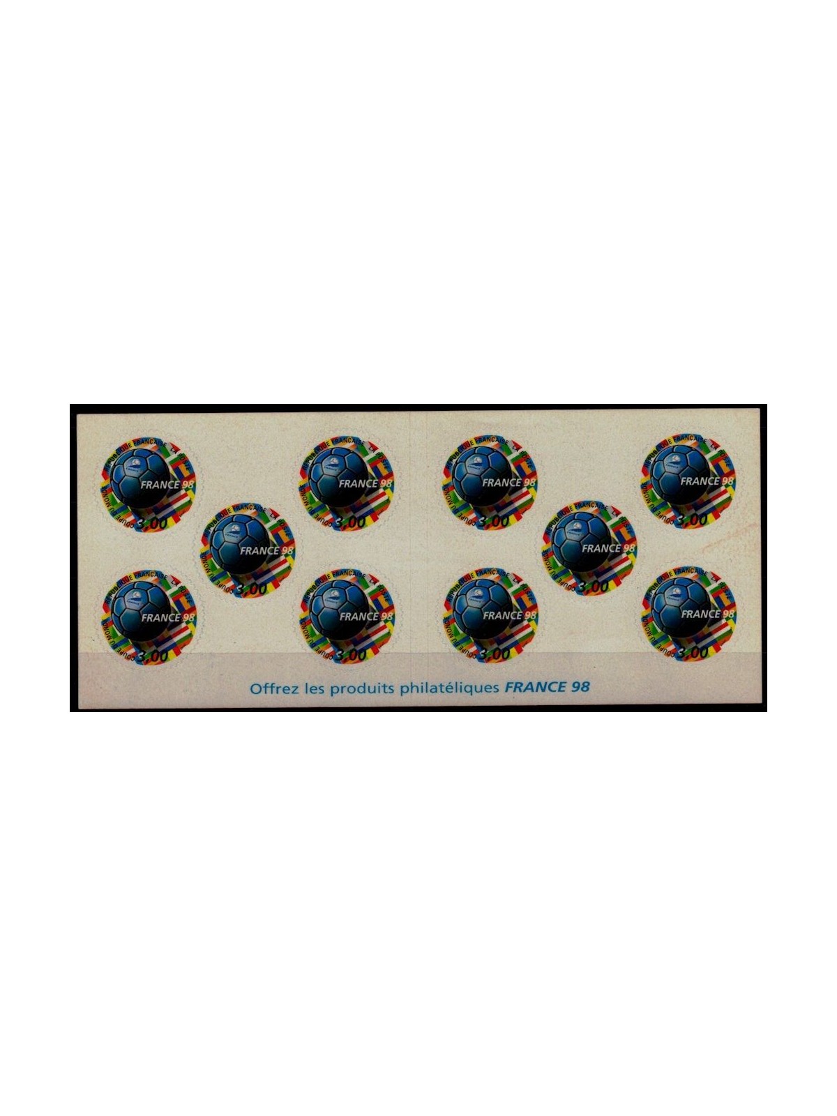 FRANCE 1998 World Cup booklet MNH**