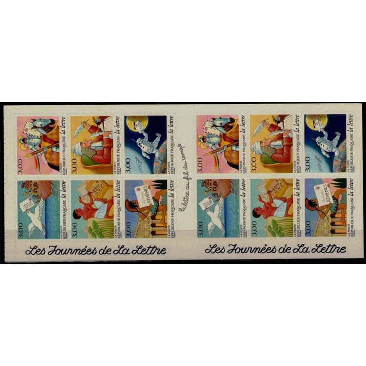 FRANCE 1998 The Days of the Letter booklet MNH**
