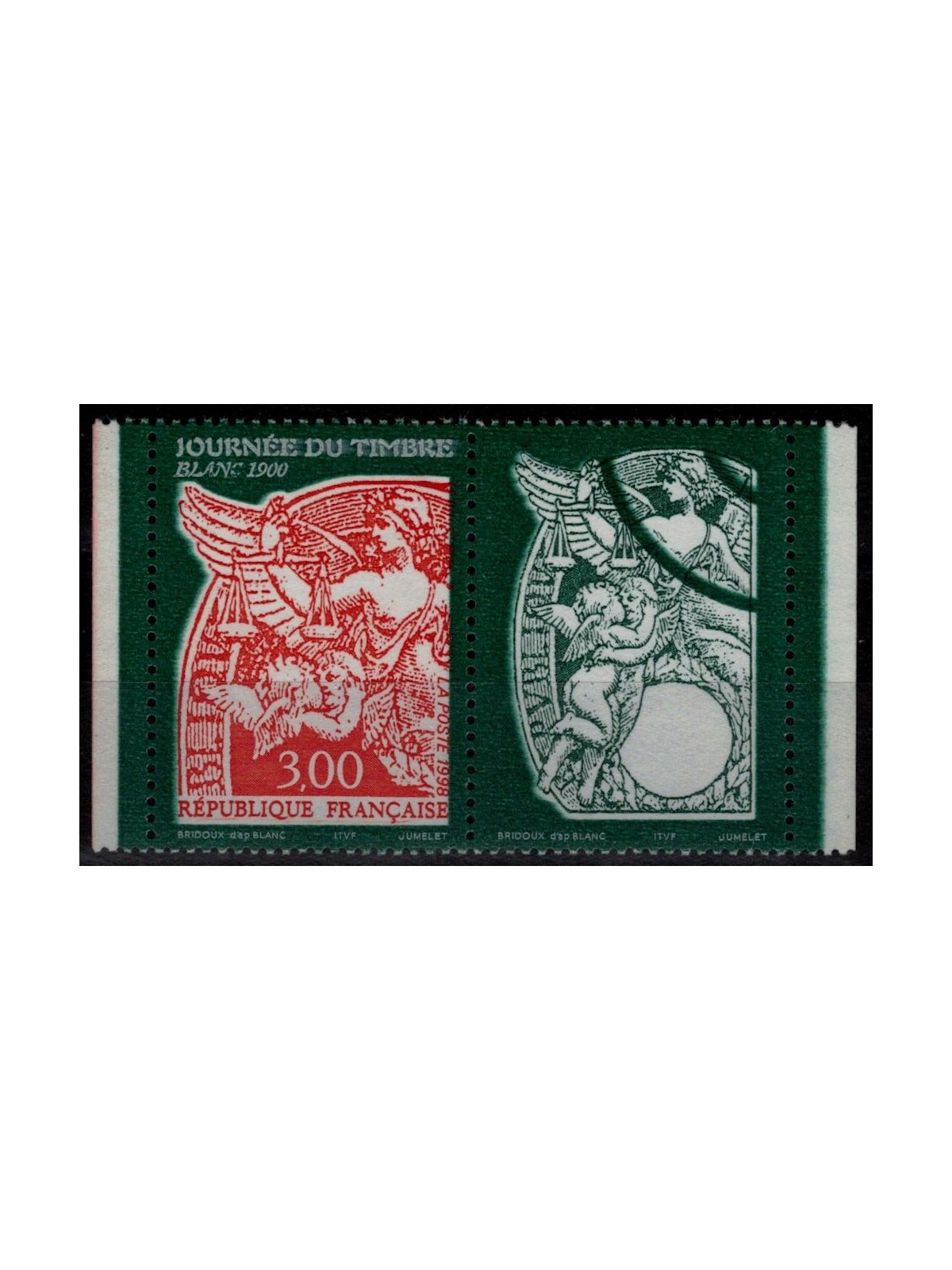 FRANCE 1998 Stamp Day (without surcharge) MNH**