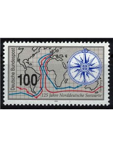 GERMANIA BRD 1993 Osservatorio Marittimo di Amburgo MNH**