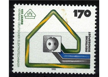 GERMANIA BRD 1993 Federazione degli elettrotecnici MNH**