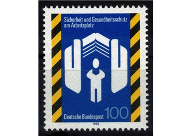 GERMANIA BRD 1993 Anno della sicurezza, igiene e salute MNH**