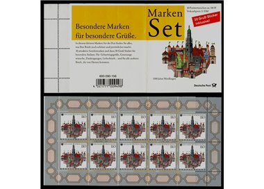 GERMANIA BRD 1998 Città di Nördlingen LB MNH**