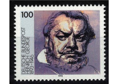 GERMANIA BRD 1993 Heinrich George MNH**