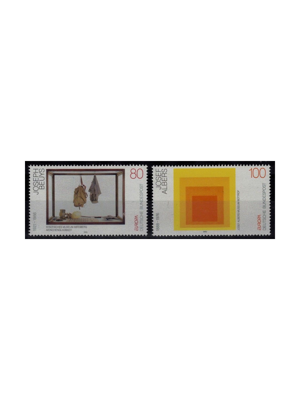 GERMANY BRD 1993 Europe 2v MNH**