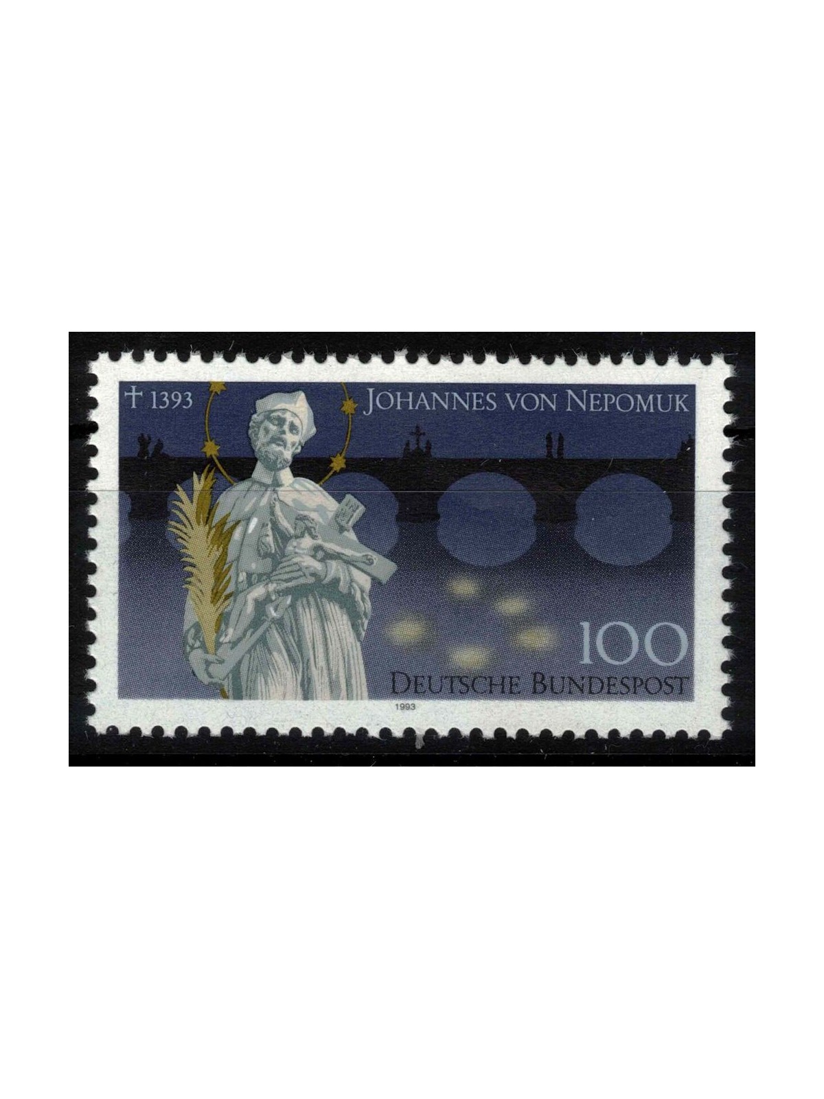 GERMANY BRD 1993 St. John of Nepomuk MNH**
