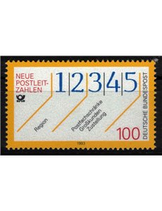 GERMANY BRD 1993 New postal zone numbers MNH**