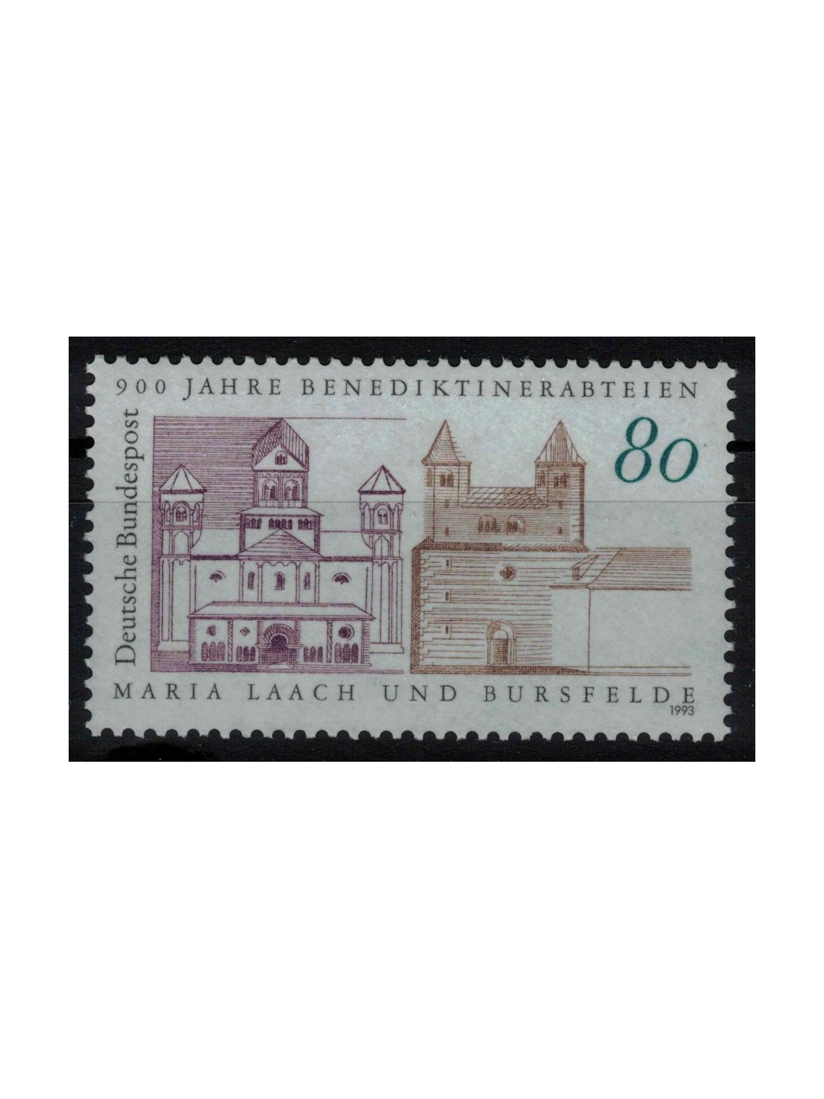 GERMANY BRD 1993 Benedictine Abbeys MNH**
