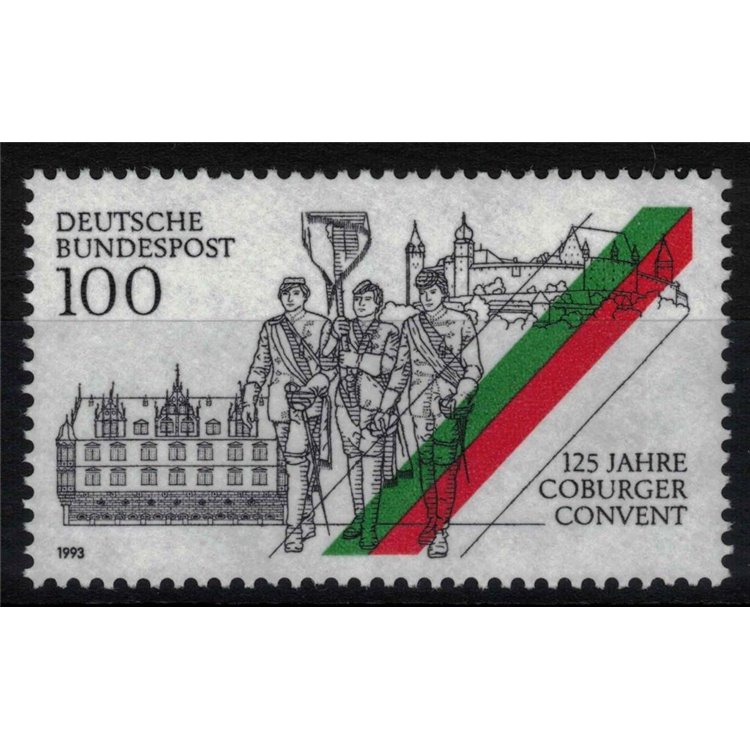GERMANIA BRD 1993 Associazione Coburger Convent MNH**